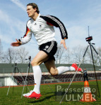 Fitnesstraining / Fitnesstest Nationalmannschaft in Frankfurt