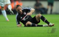 Fussball CHL  Saison 2011/2012: Franck Ribery (FC Bayern Muenchen)