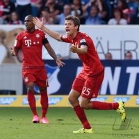 Fussball 1. Bundesliga Saison 15/16: TSG 1899 Hoffenheim - FC Bayern Muenchen