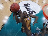 Basketball  1. Bundesliga  09/10  Walter Tigers Tuebingen -New York Phantoms Braunschweig