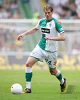 Fussball 1. Bundesliga: Werder, BOROWSKI Einzelaktion