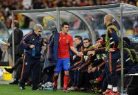 FUSSBALL WM 2010, ACHTELFINALE: Spanien - Portugal