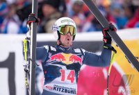 Ski Alpin Kitzbuehel 2016 Abfahrt ; Arnold Schwarzenegger