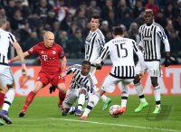 Fussball CHL 15/16 Achtelfinale: Juventus Turin - FC Bayern Muenchen
