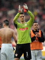 Fussball 1. Bundesliga : Torwart Sven Ulreich (VfB Stuttgart)