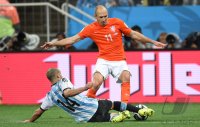FUSSBALL WM 2014, HALBFINALE: Niederlande - Argentinien