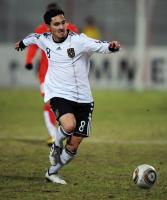 FUSSBALL LAENDERSPIEL U20: Deutschland, GUENDOGAN Einzelaktion