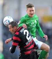 Fussball 1. Bundesliga  Saison 2011/2012:  SC Freiburg - SV Werder Bremen