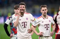 FUSSBALL CHAMPIONS LEAGUE SAISON 24/25
Viertelfinal Rueckspiel, Inter Mailand - FC Bayern Muenchen