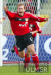 Fussball 1. Bundesliga: Leverkusen - Bremen,  Jubel Bierofka