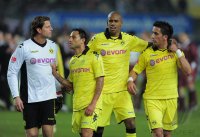 Fussball 1. Bundesliga  2010/2011:  1. FC Kaiserslautern - BVB Borussia Dortmund