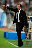 FUSSBALL SERIE A:  Trainer Massimiliano Allegri (AC Mailand)
