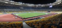 Fussball Olympiastadion in Kiew
