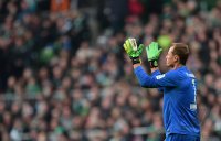 Fussball, 1. Bundesliga  Saison 2014/2015: Werder Bremen - FC Augsburg