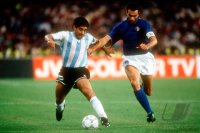 Fussball-Weltmeisterschaft Italien 1990: Diego MARADONA (Argentinien)