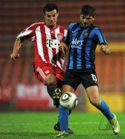 Fussball 3. Bundesliga:  FC Bayern Muenchen II - 1 FC Saarbruecken