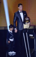 Fussball International  FIFA Ballon d Or 2013: Cristiano Ronaldo (Portugal)