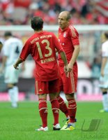Fussball 1. Bundesliga, Saison 2011/2012:  FC Bayern Muenchen - Borussia Moenchengladbach