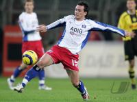 Fussball 1. Bundesliga: HSV, TROCHOWSKI Einzelaktion am Ball