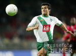 Fussball 1. Bundesliga: Bremen, VALDEZ Einzelaktion