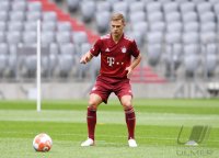 Fussball 1. Bundesliga Saison 21/22: Teampraesentation FC Bayern Muenchen