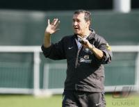 Fussball WM Training Brasilien