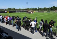 Fussball 1. Bundesliga: Abschluss Training beim FC Bayern Muenchen