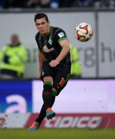 Fussball, 1. Bundesliga  Saison 2014/2015: Hamburger SV - SV Werder Bremen