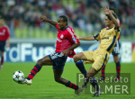FUSSBALL CHL FCB  - La Coruna Spielszene