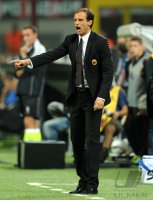 FUSSBALL SERIE A:  Trainer Massimiliano Allegri (AC Mailand)