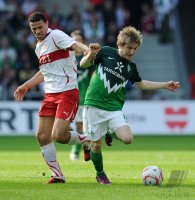 Fussball: 1. Bundesliga Saison 2010/2011: SV Werder Bremen - VfB Stuttgart