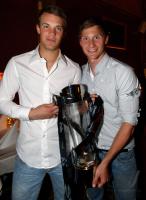 Fussball Europameister U 21 Deutschland:  Championship Party