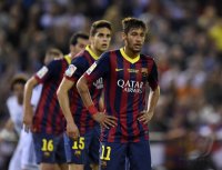 FUSSBALL International COPA DEL REY 13/14:  Neymar (Barca)