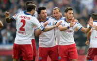 Fussball, 1. Bundesliga  Saison 2013/2014: Hannover 96 -  Hamburger SV