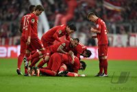 Fussball DFB Pokal Achtelfinale 15/16: FC Bayern Muenchen - SV Darmstadt 98