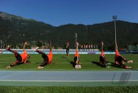 Fussball 1. Bundesliga :  Trainingslager des FC Bayern Muenchen