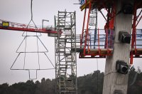 Neckartalbruecke der Bundesstrasse 32 ueber das Neckartal bei Horb