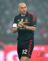 FUSSBALL International SERIE A 2011/2012:  Torwart Christian Abbiati (AC Mailand)