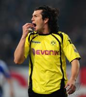 FUSSBALL, 1. BUNDESLIGA, 24. Spieltag: Borussia Dortmund, VALDEZ