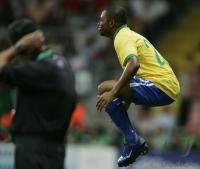 Fussball WM 2006: Brasilien - Frankreich ; Brasil - France