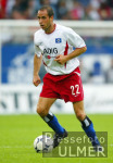 FUSSBALL 1. Bundesliga HSV, BEINLICH Einzelaktion