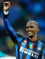 Fussball Champions League  Saison 2010/2011:  Samuel Eto'o , Eto  (Inter)