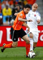 FUSSBALL WM 2010, ACHTELFINALE: Holland - Slowakei