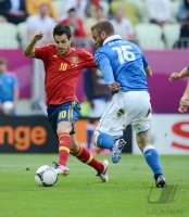 Fussball International Europameisterschaft 2012: Spanien - Italien