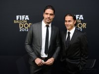 Fussball International  FIFA Ballon d Or 2012:  Pascal Zuberbuehler und Guerkan Sermeter