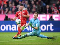 Fussball  1.Bundesliga   Saison 17/18: FC Bayern Muenchen - Hamburger SV