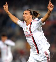 FUSSBALL SERIE A:  Zlatan Ibrahimovic (AC Mailand)