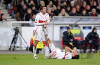 FUSSBALL  International CHL 09/10 : VfB Stuttgart -  FC Barcelona