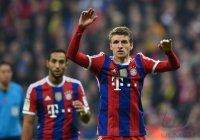 Fussball 1. Bundesliga Saison 14/15: Thomas Mueller (FC Bayern Muenchen)