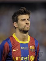 FUSSBALL International  COPA DEL REY  10/11:  Gerard Pique (Barca)